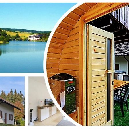 Seepark Kirchheim Ferienhaus Bei Vera Mit Sauna 外观 照片