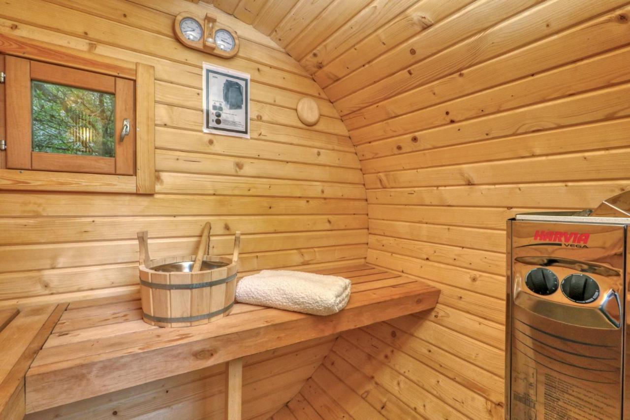 Seepark Kirchheim Ferienhaus Bei Vera Mit Sauna 外观 照片